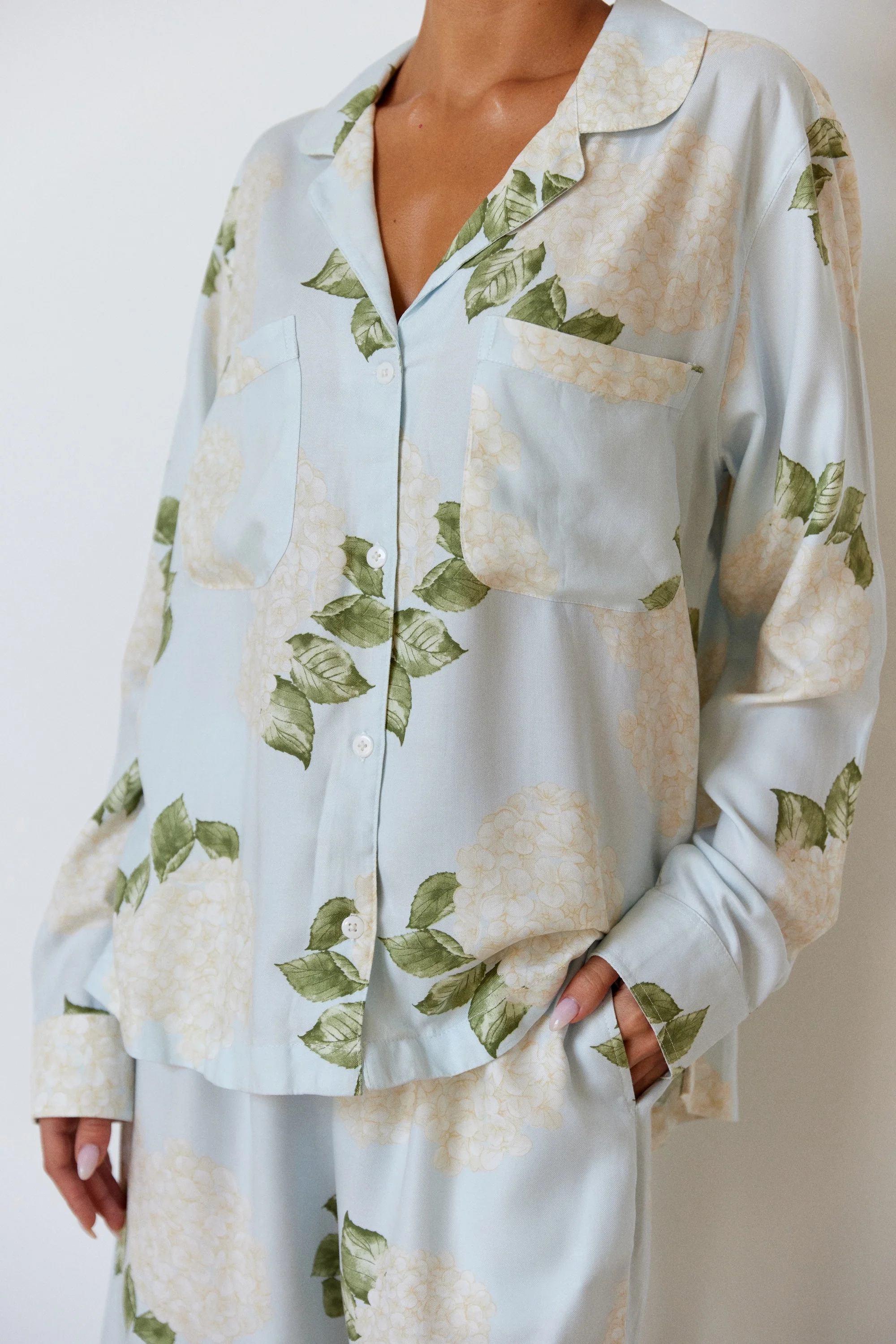 Abigail Sleep Set - Long - Heirloom Hydrangea - Image 3