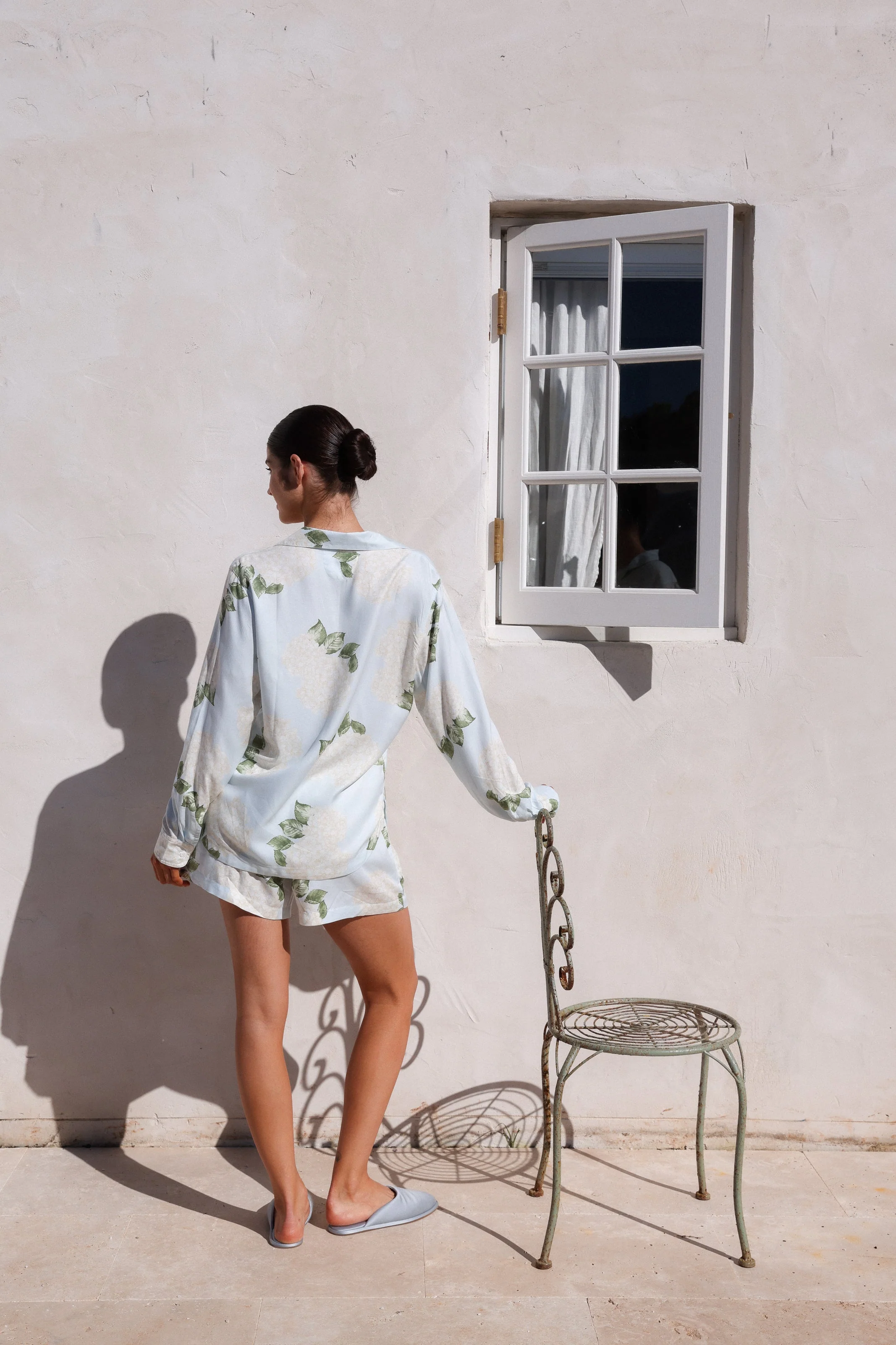 Abigail Sleep Set - Long Sleeve - Heirloom Hydrangea - Image 3