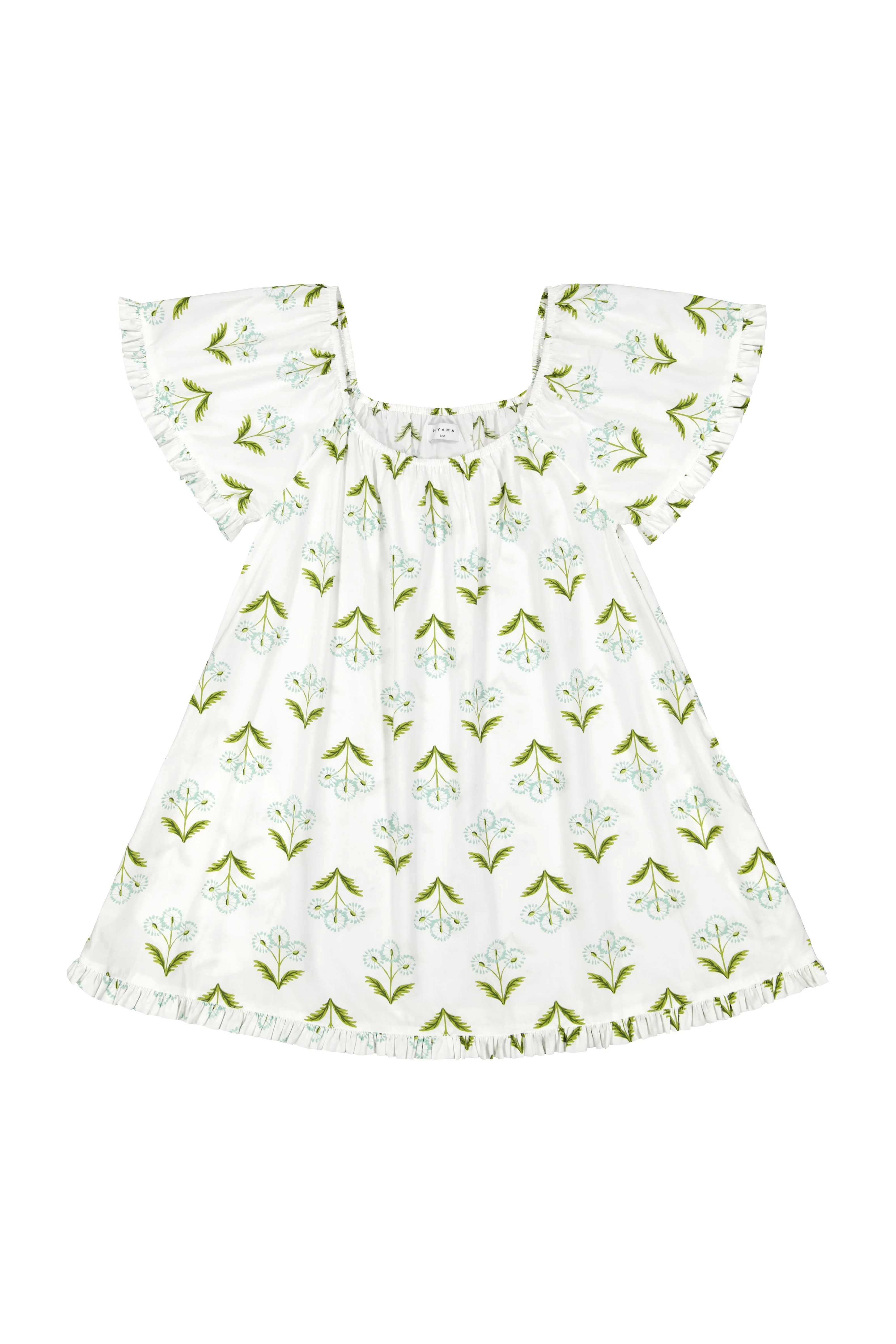 Betty Lounge Dress - Cotton Modal - Dandelion - Image 3