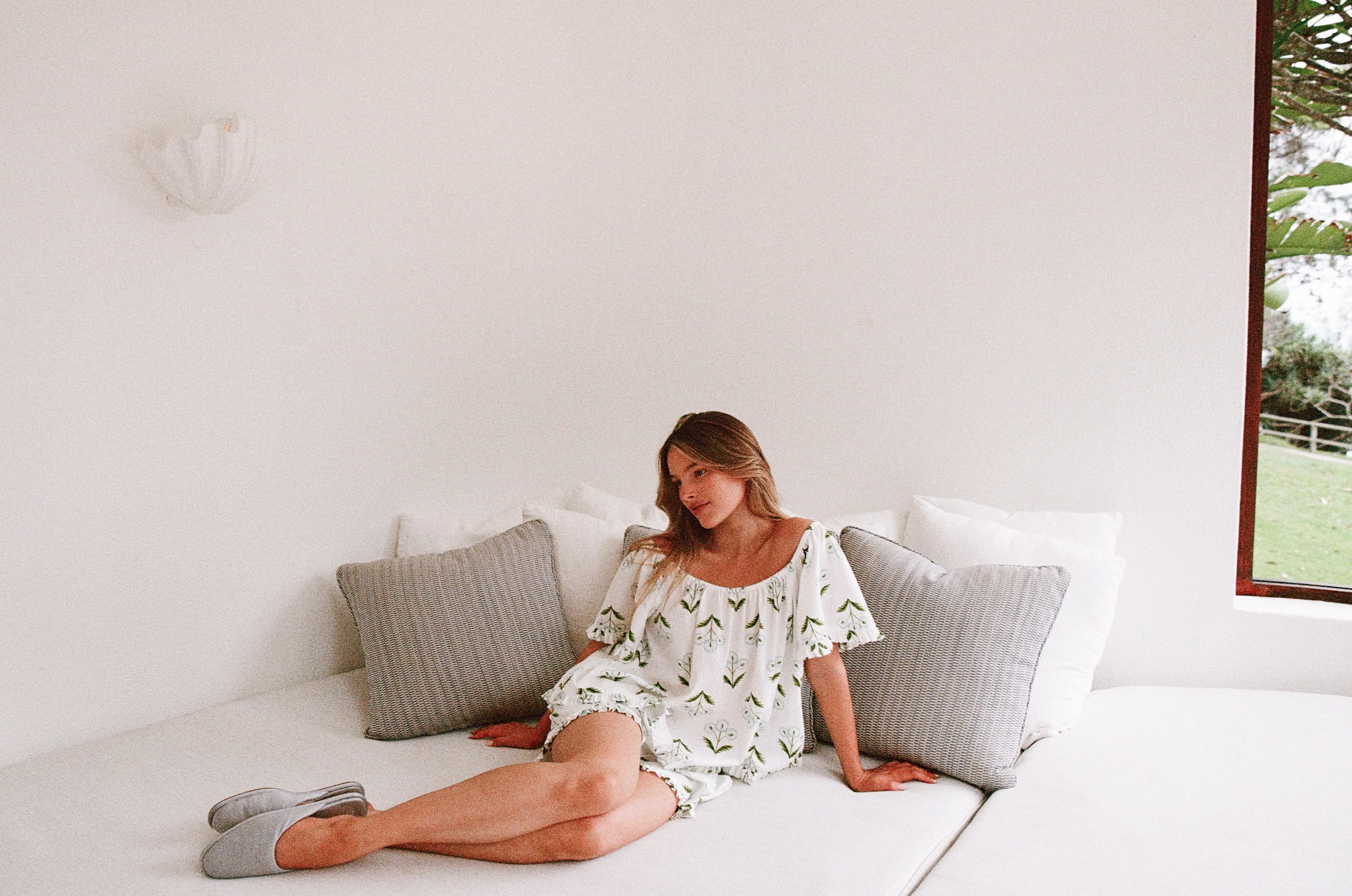 Betty Lounge Set - Cotton Modal - Dandelion - Image 8