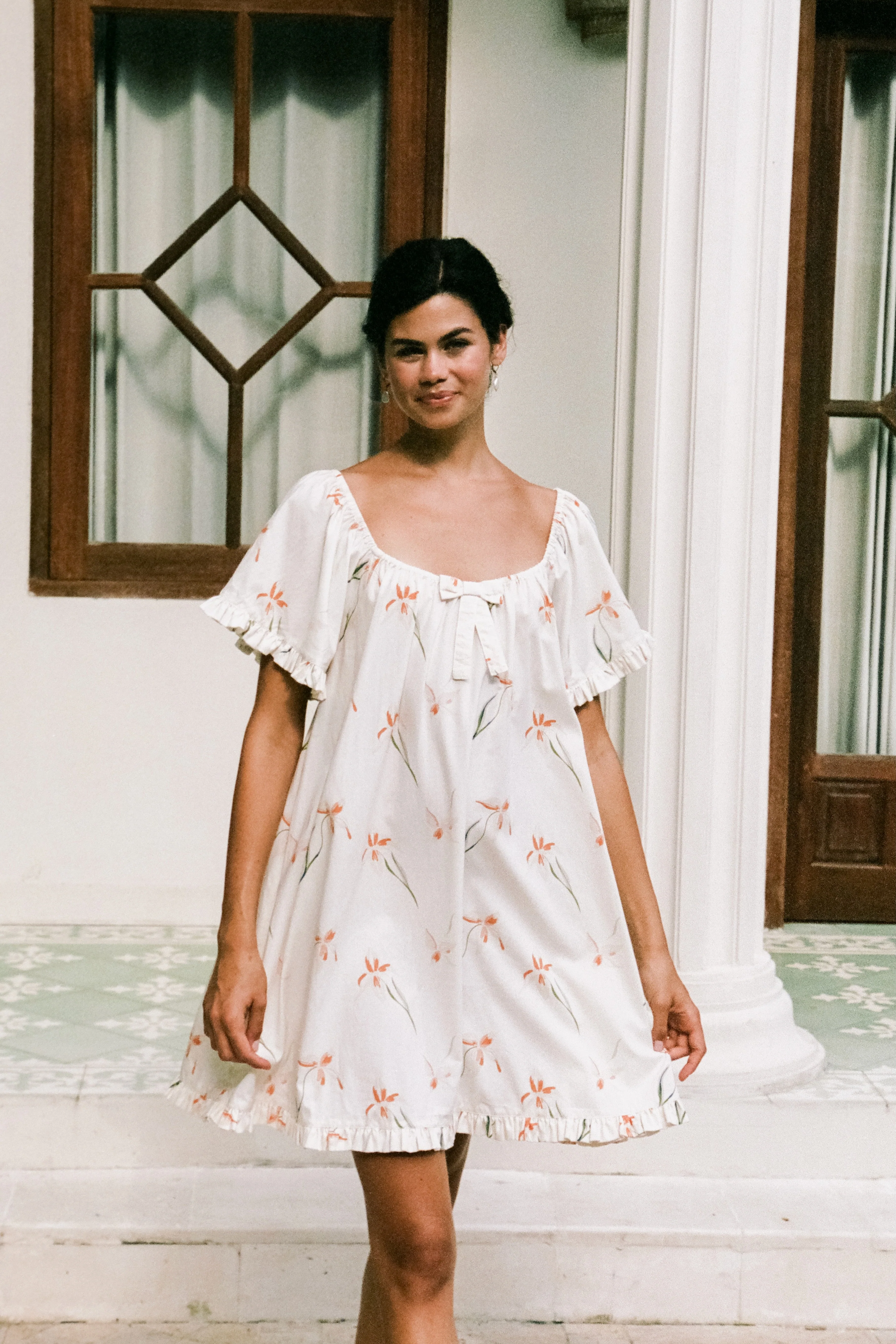 Betty Nightie - Cotton Modal - Lily - Image 3