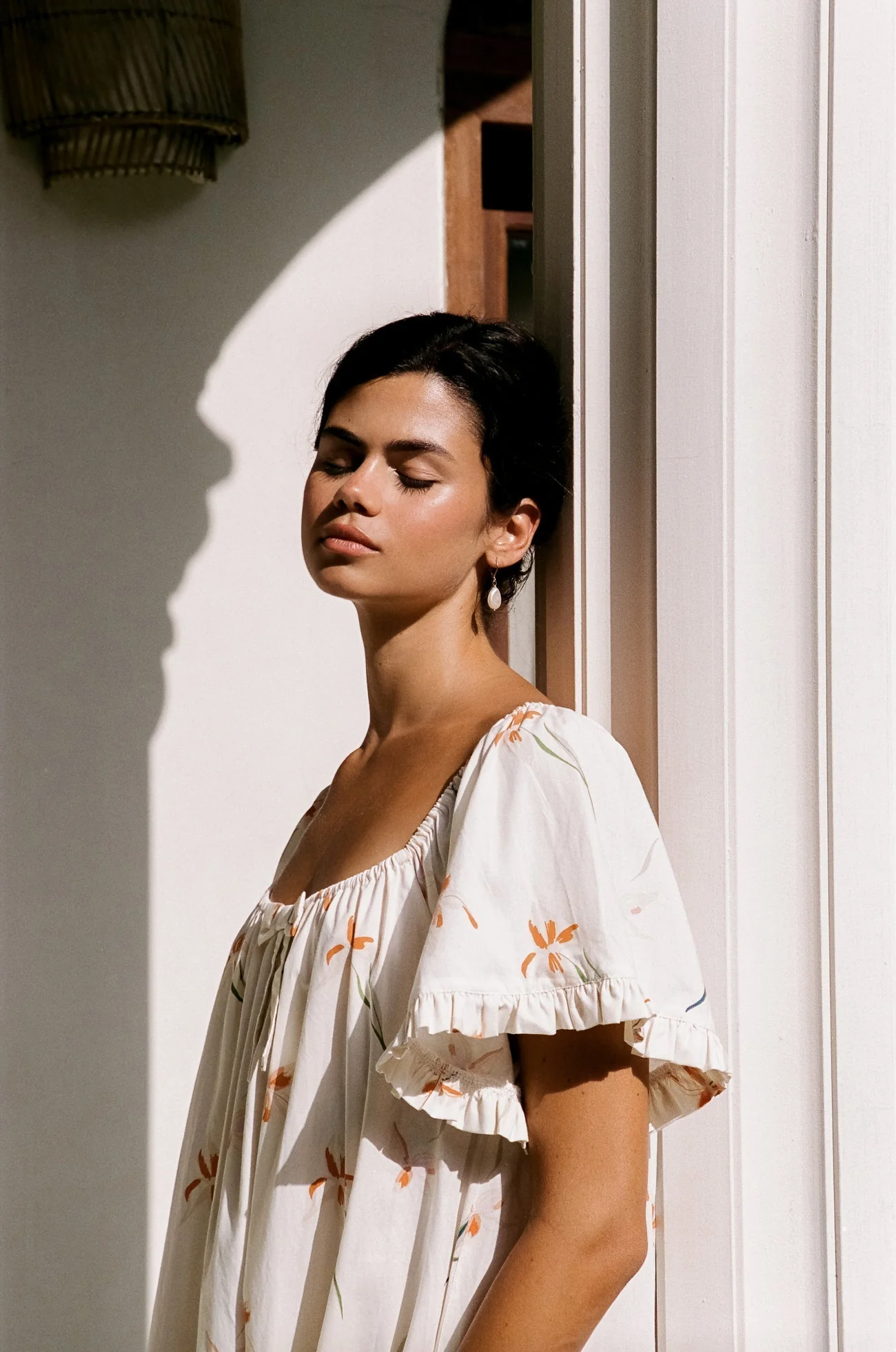 Betty Nightie - Cotton Modal - Lily - Image 6