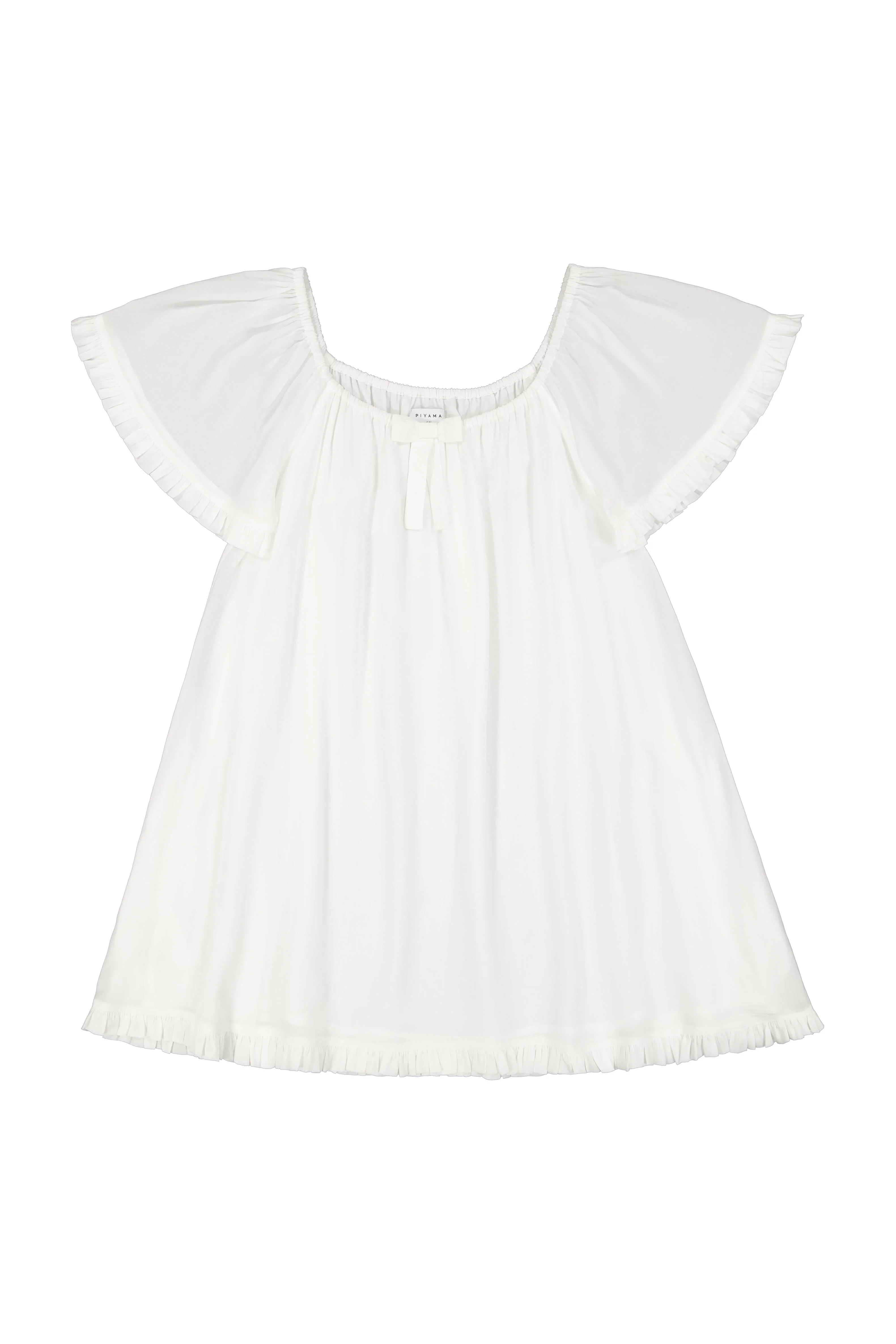 Betty Nightie - Lyocell Batiste - Off White - Image 3