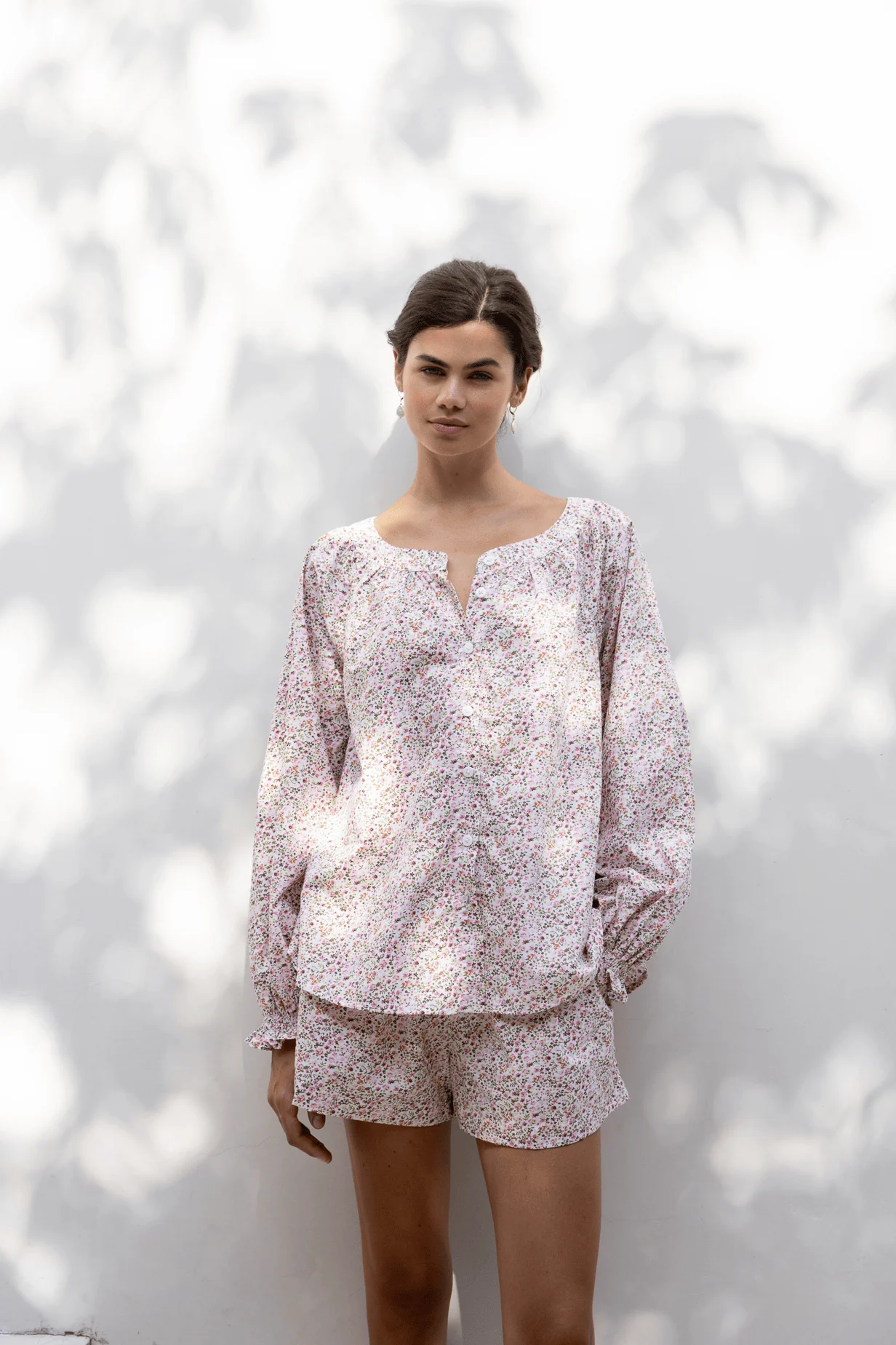 Claire Lounge Set - Floret Pink