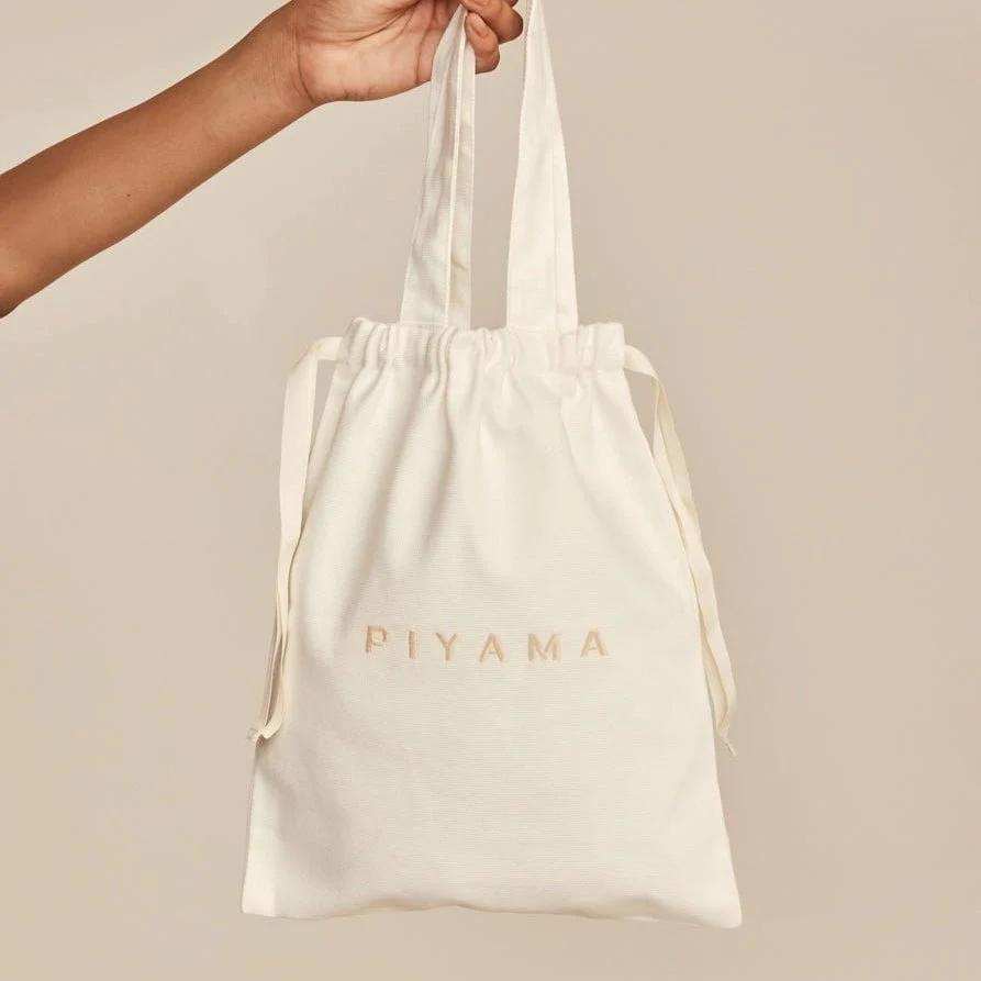 Embroidered Cotton Tote - Image 4