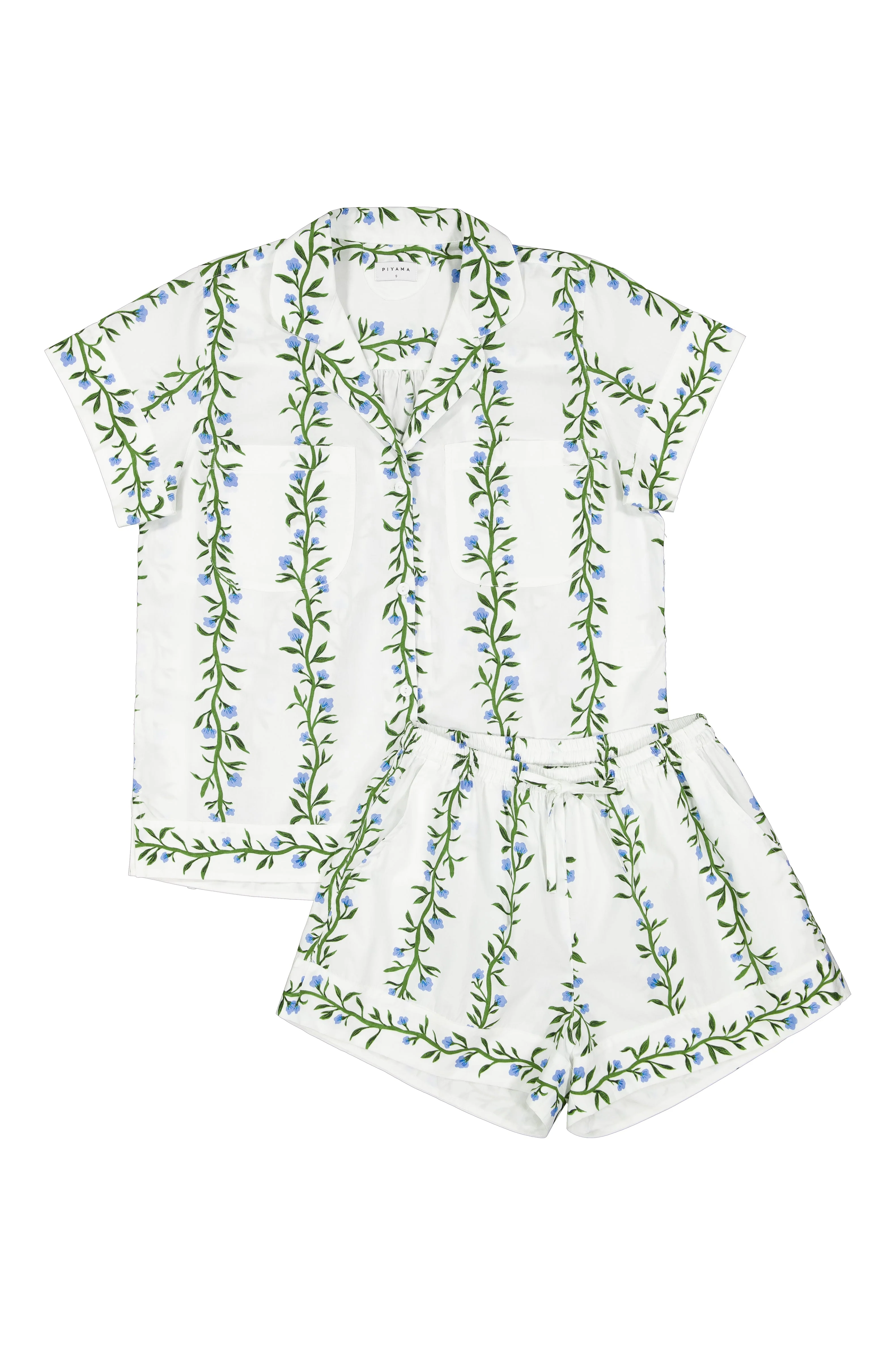 Emily Sleep Set - Cotton - Vine - Image 4