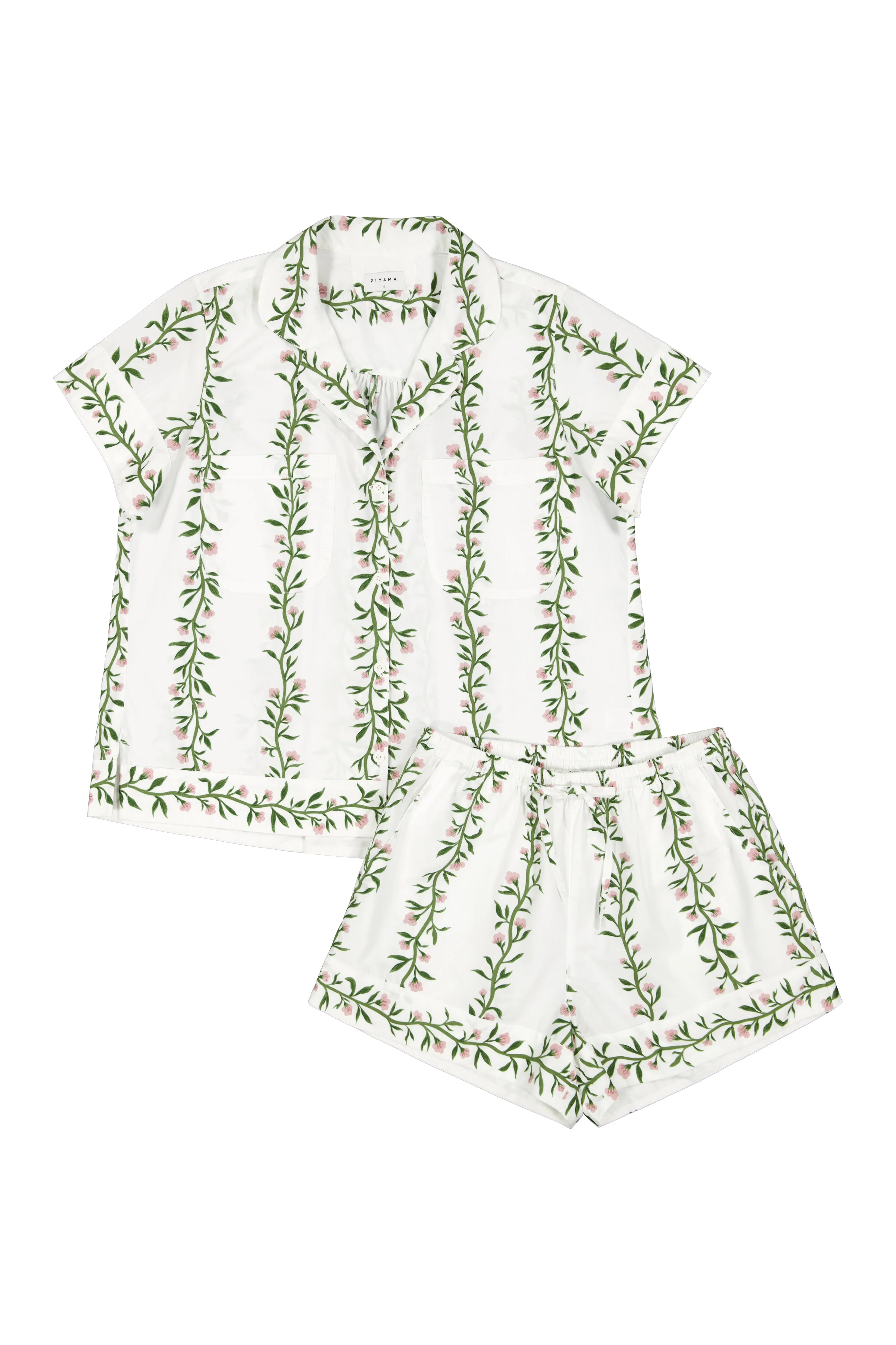 Emily Sleep Set - Cotton - Vine Pink - Image 2
