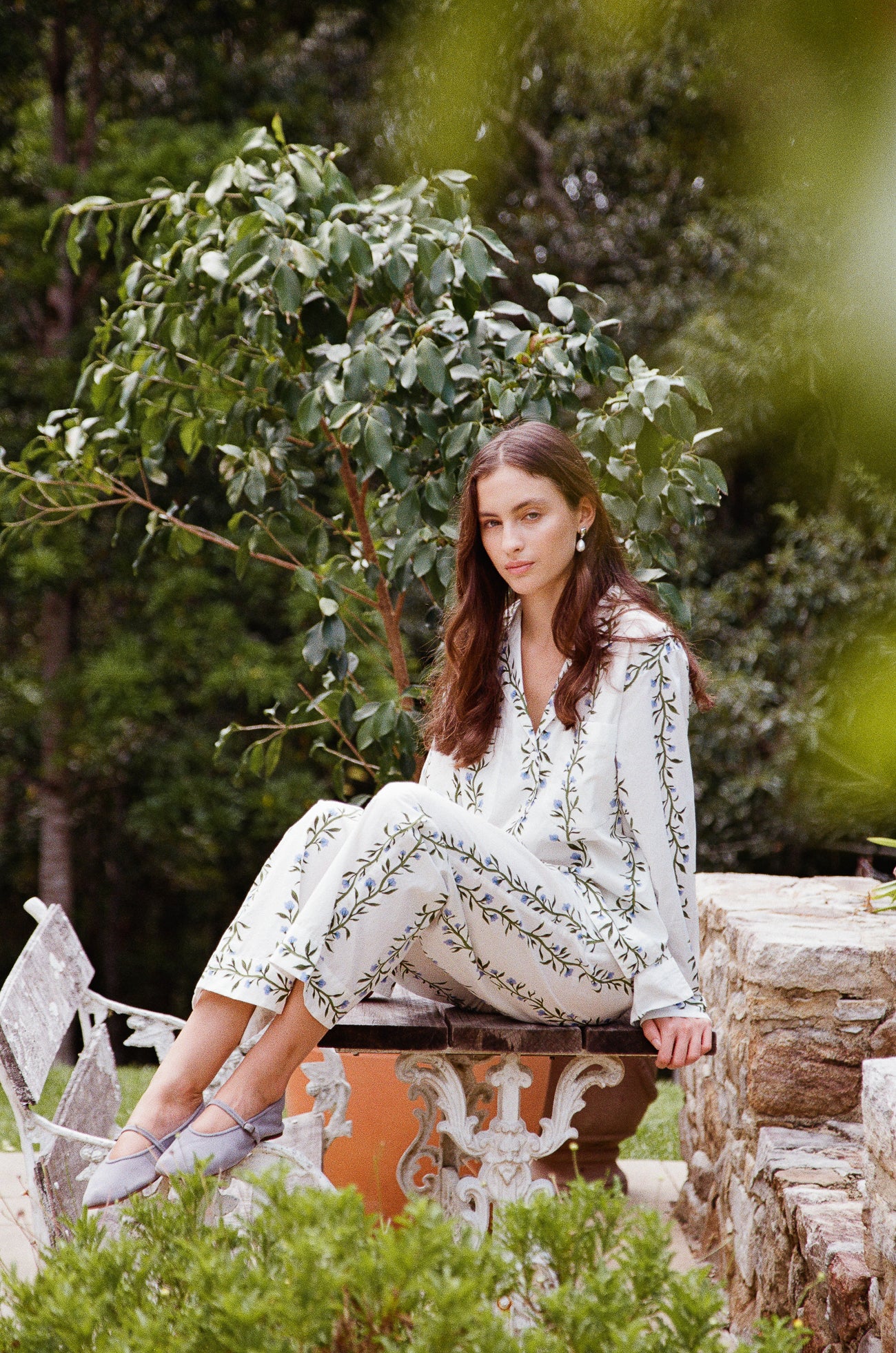 Emily Sleep Set - Long - Vine - Image 6