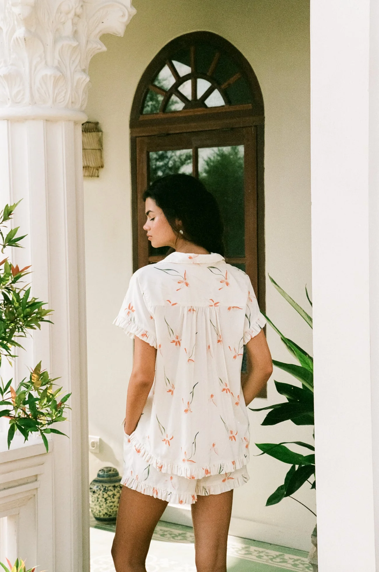 Felicity Frill Set - Cotton Modal - Lily - Image 5