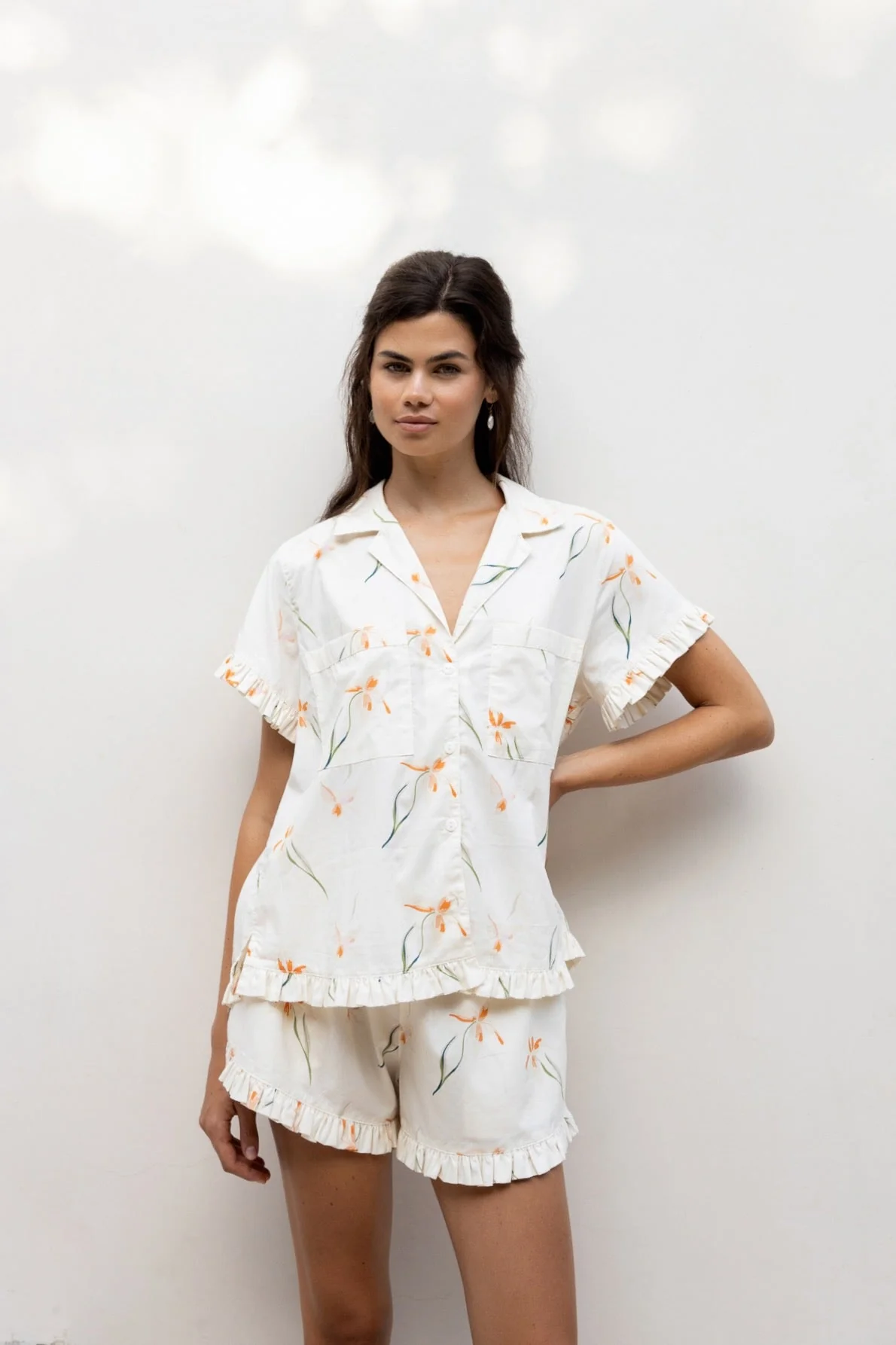 Felicity Frill Set - Cotton Modal - Lily - Image 6