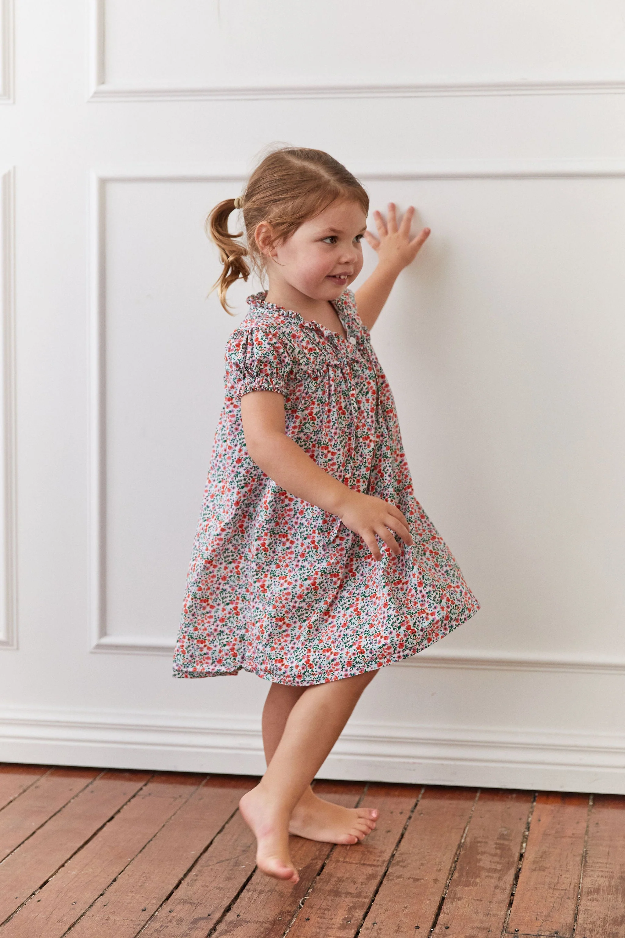 Girls Lounge Dress - Floret - Image 6
