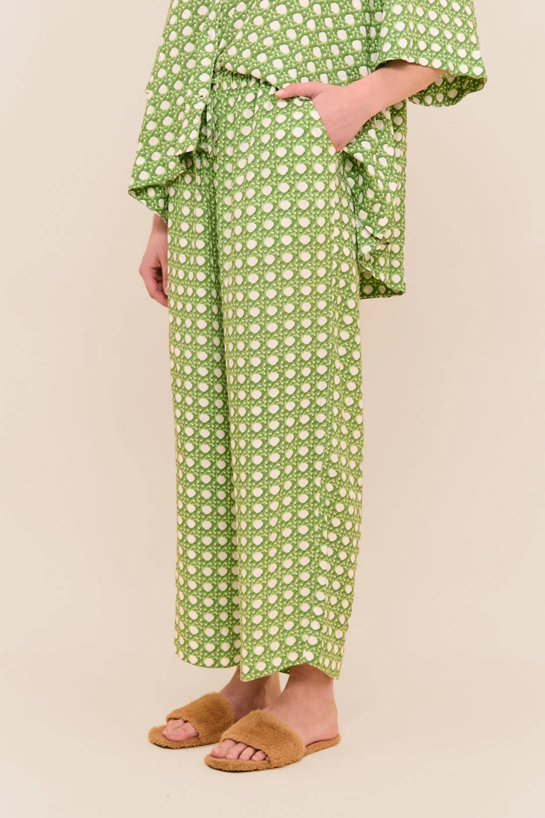 Lounge Set - Pants - Rattan Green - Image 8