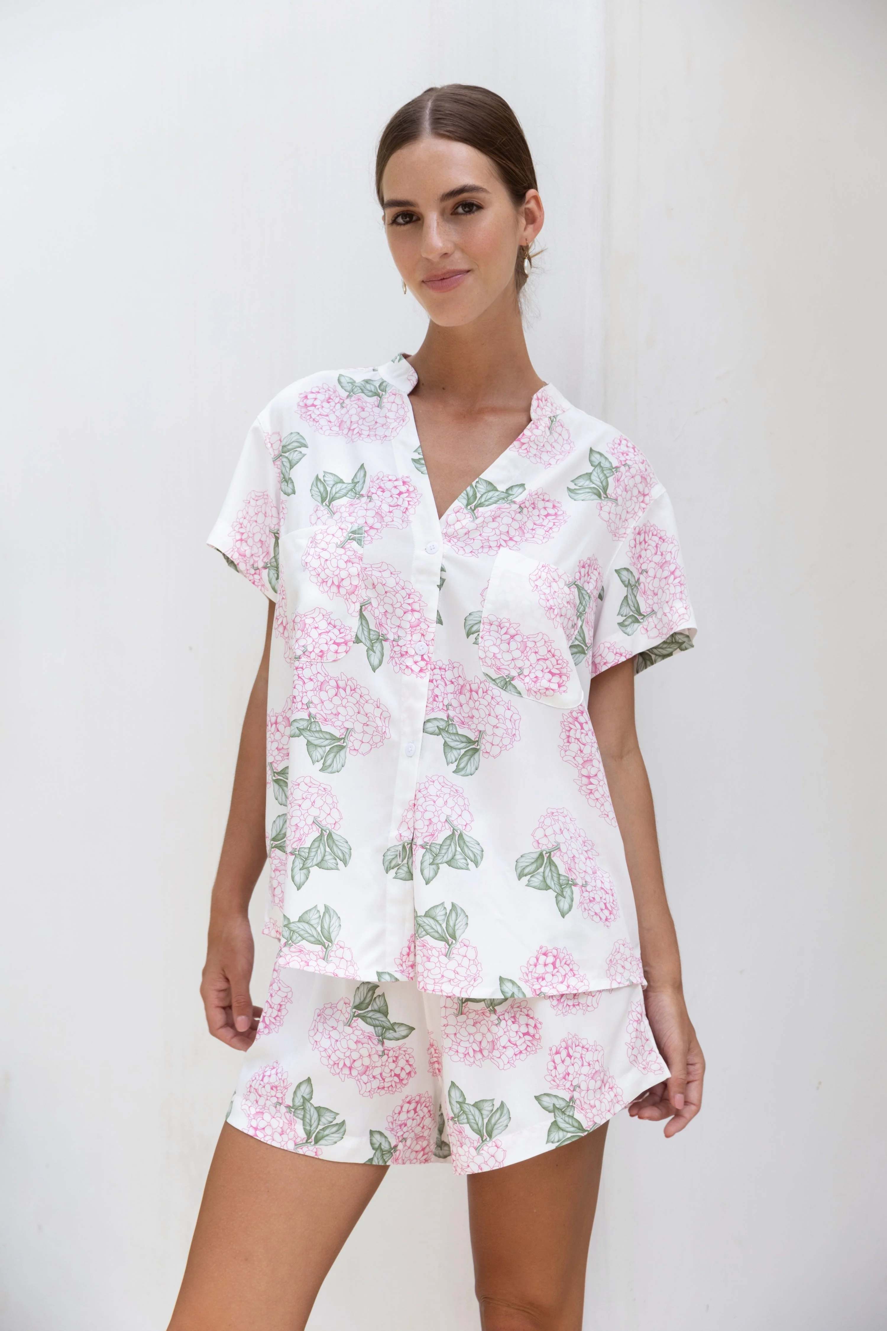 Maggie Pajama Set - Hydrangea Pink - Image 4