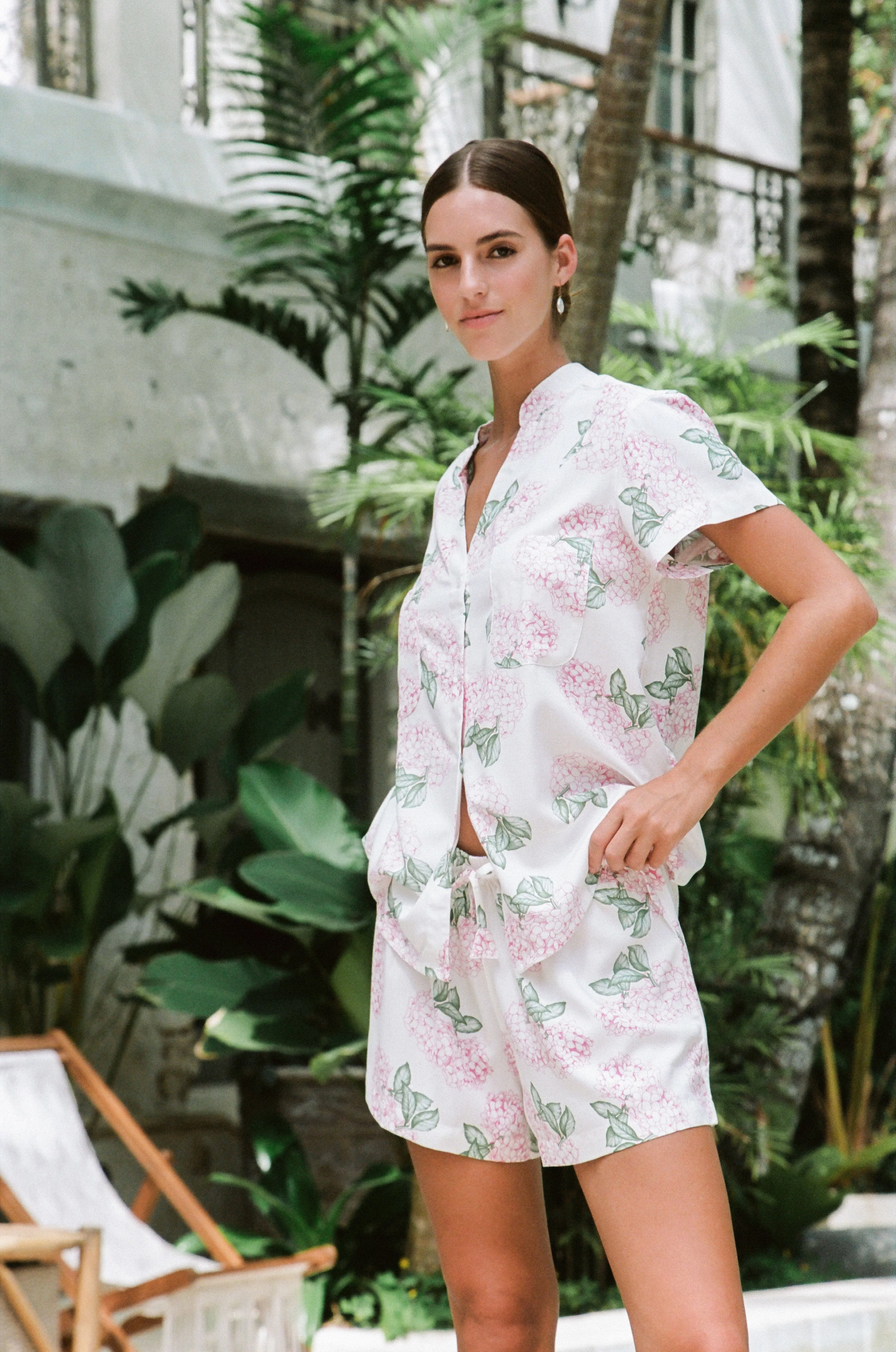 Maggie Pajama Set - Hydrangea Pink - Image 5