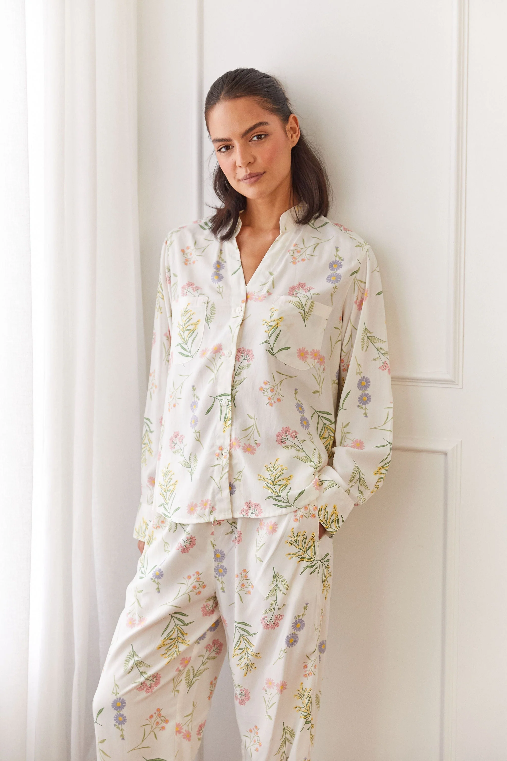 Maggie Pajama Set - Long - Wild Flower - Image 6