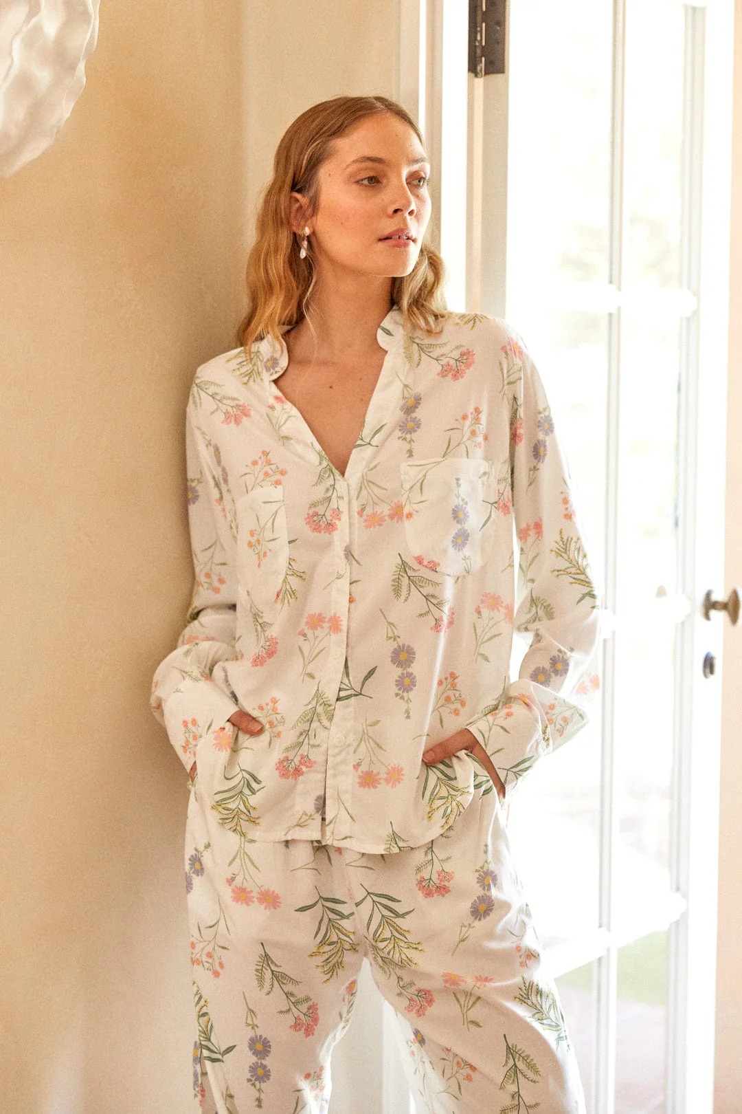 Maggie Pajama Set - Long - Wild Flower - Image 8