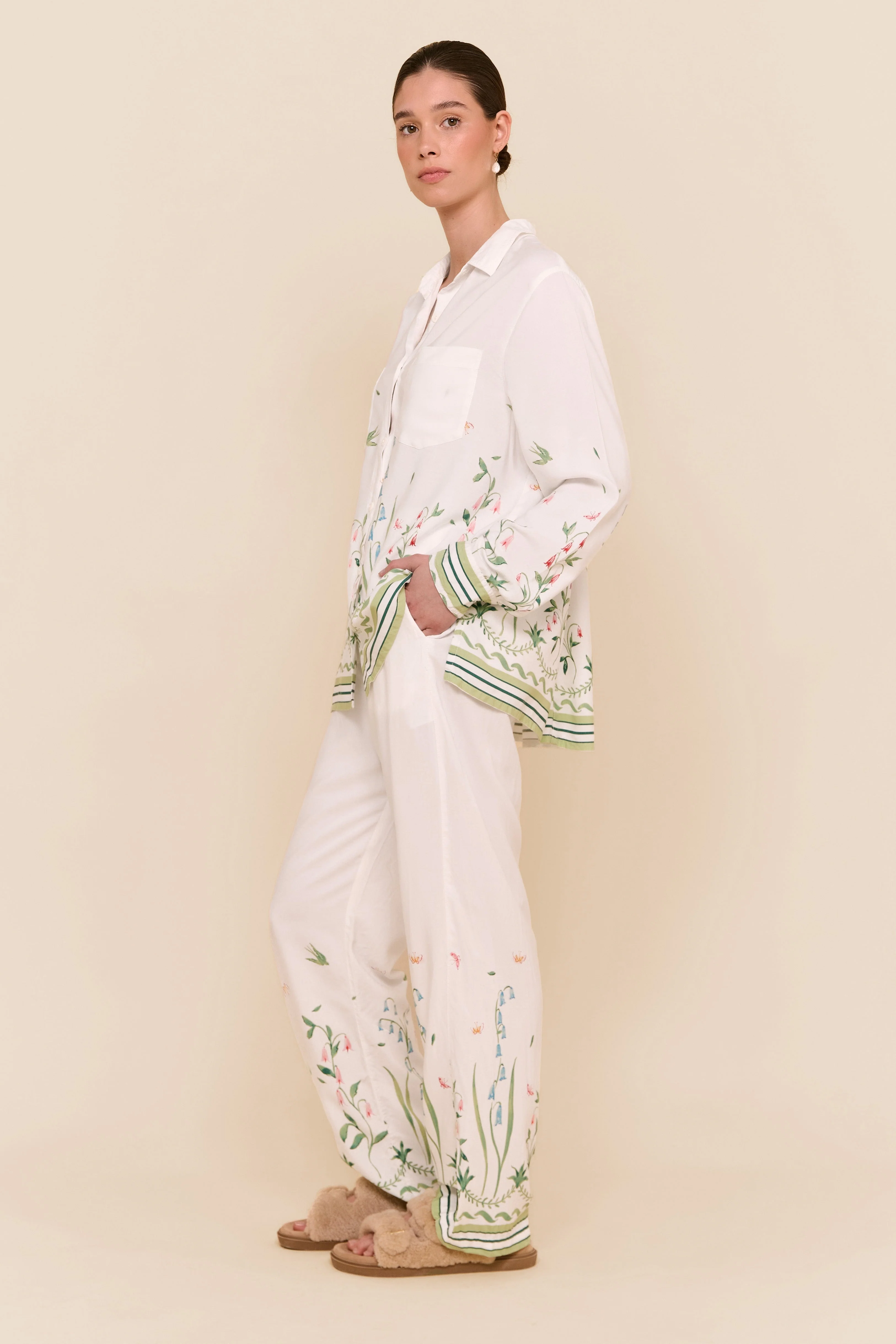 Marlon Long Sleep Set - ECOVERO™ - Botanic - Image 7