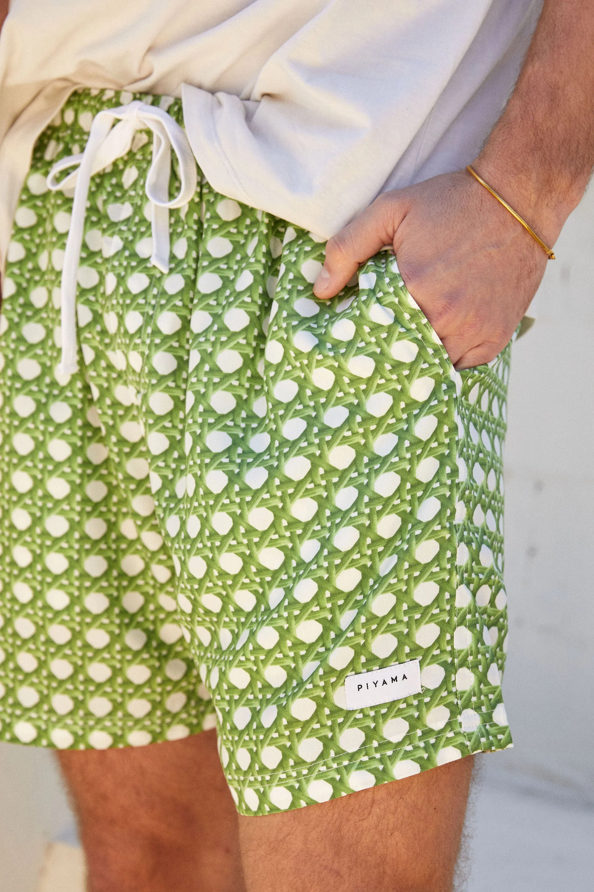 Men’s Boxer Shorts - Rattan Green - Image 3