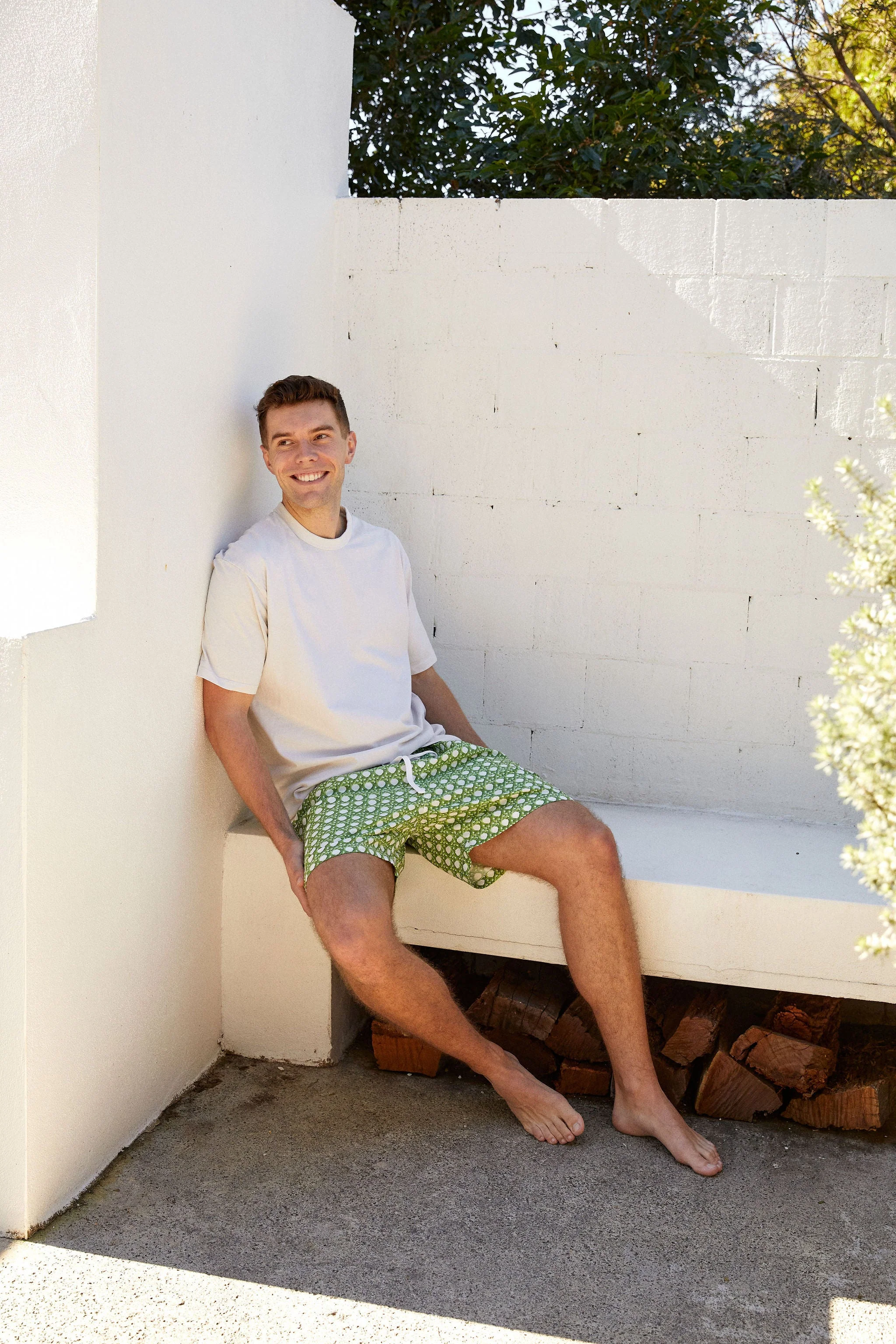 Men’s Boxer Shorts - Rattan Green - Image 5