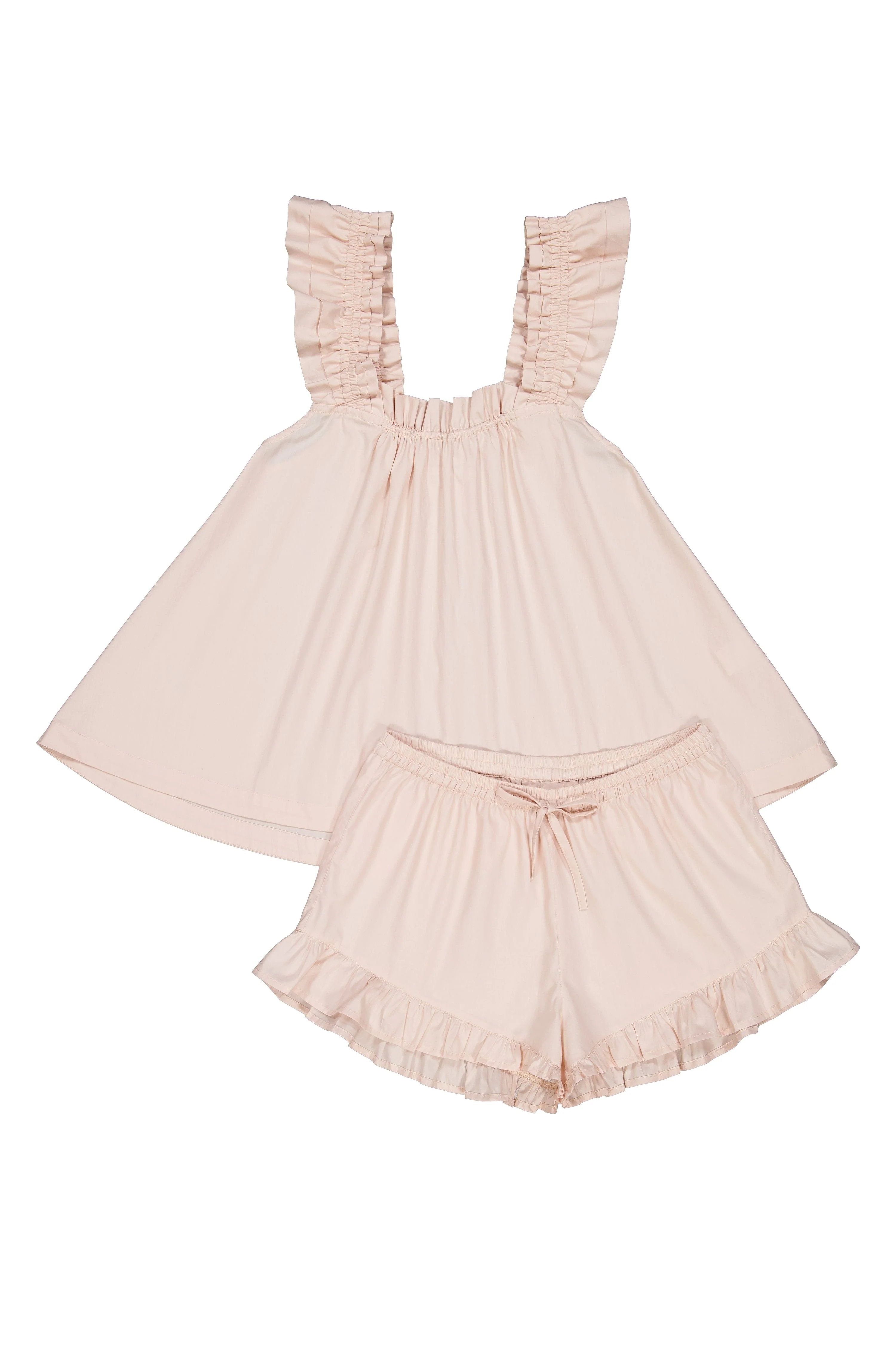 Nicolette Sleep Set - Cotton - Nude - Image 6