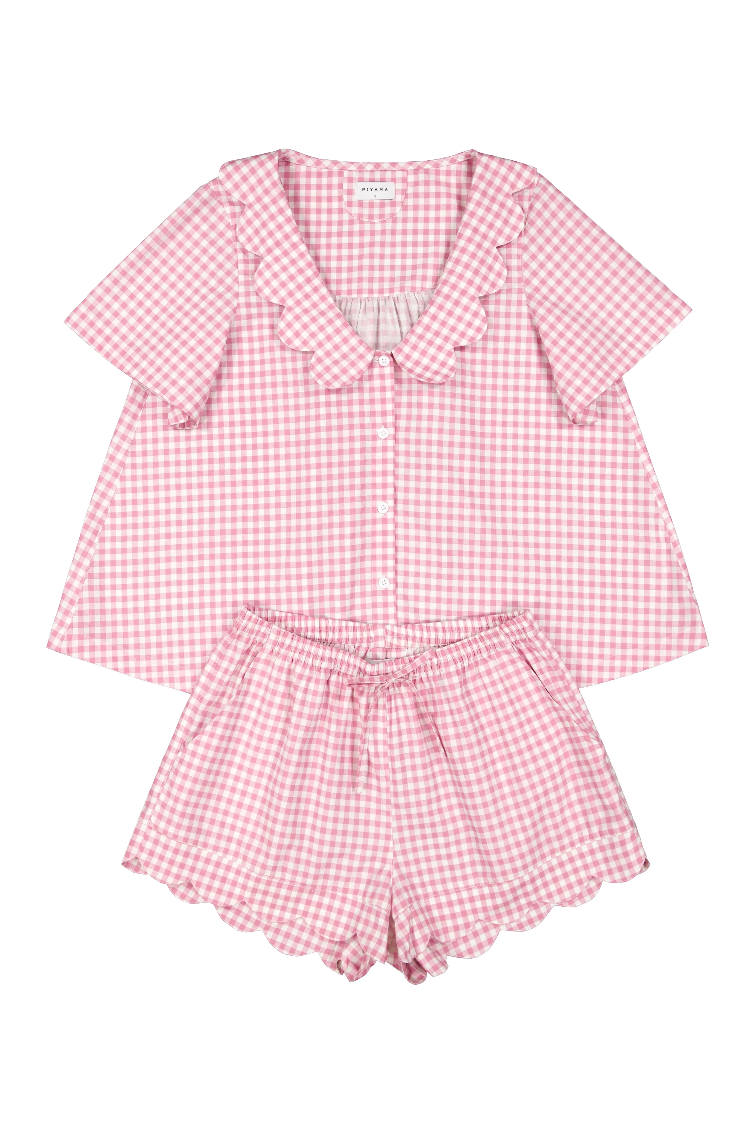 Penelope Sleep Set - Gingham Berry - Image 2