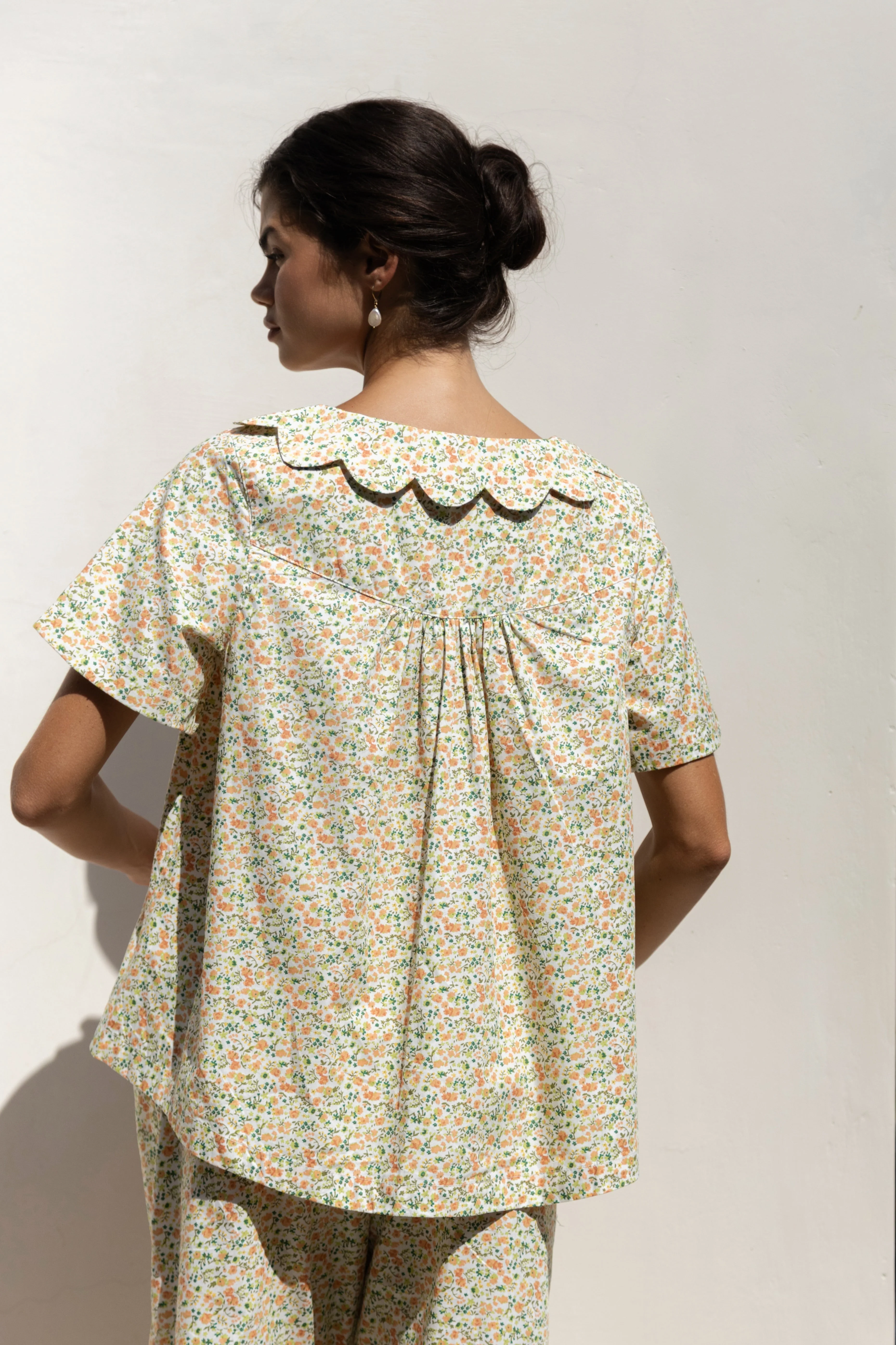Penelope Sleep Set - Pants - Floret Green - Image 8