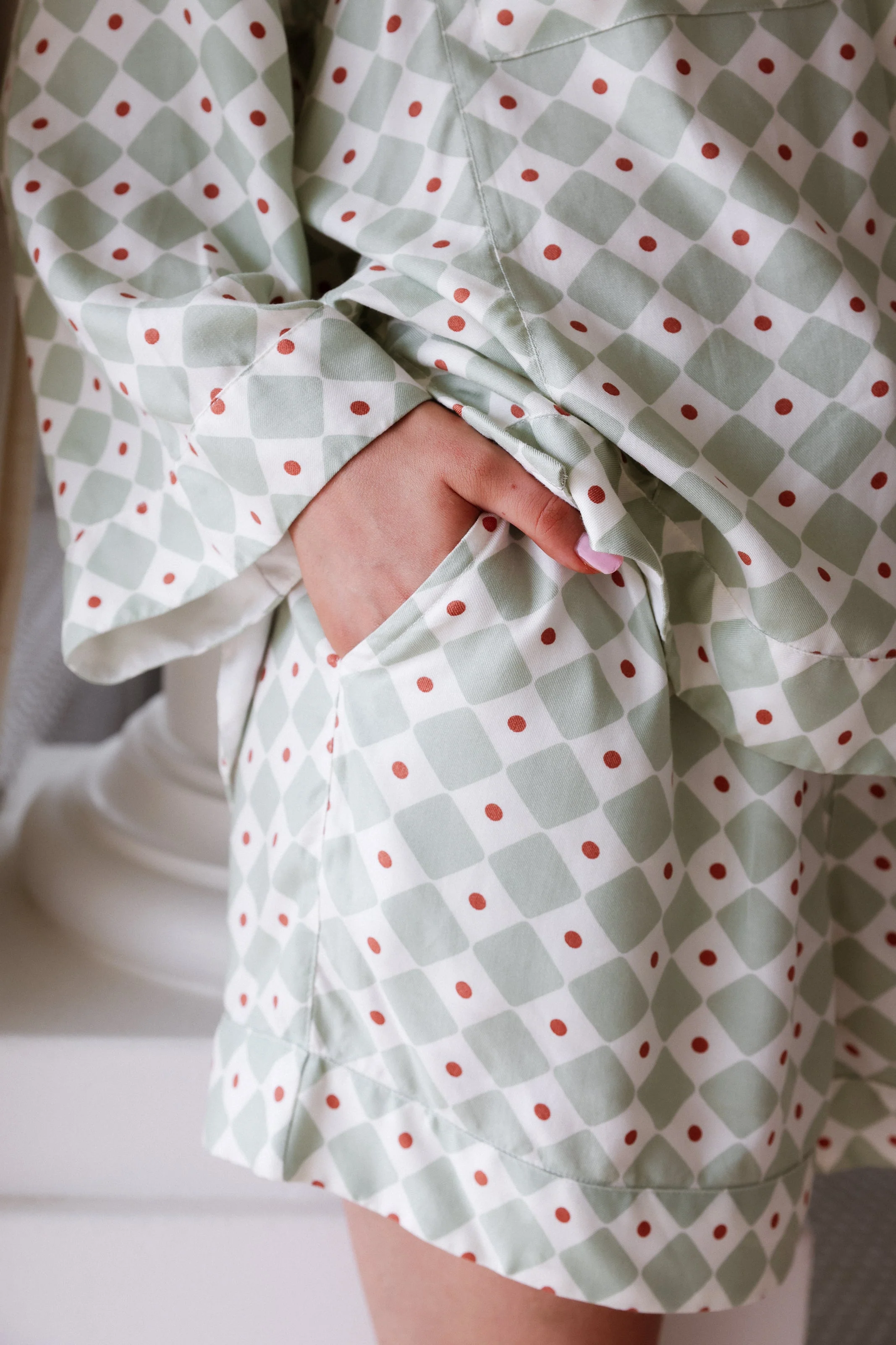 Peta Sleep Set - ECOVERO™ - Diamond - Image 9