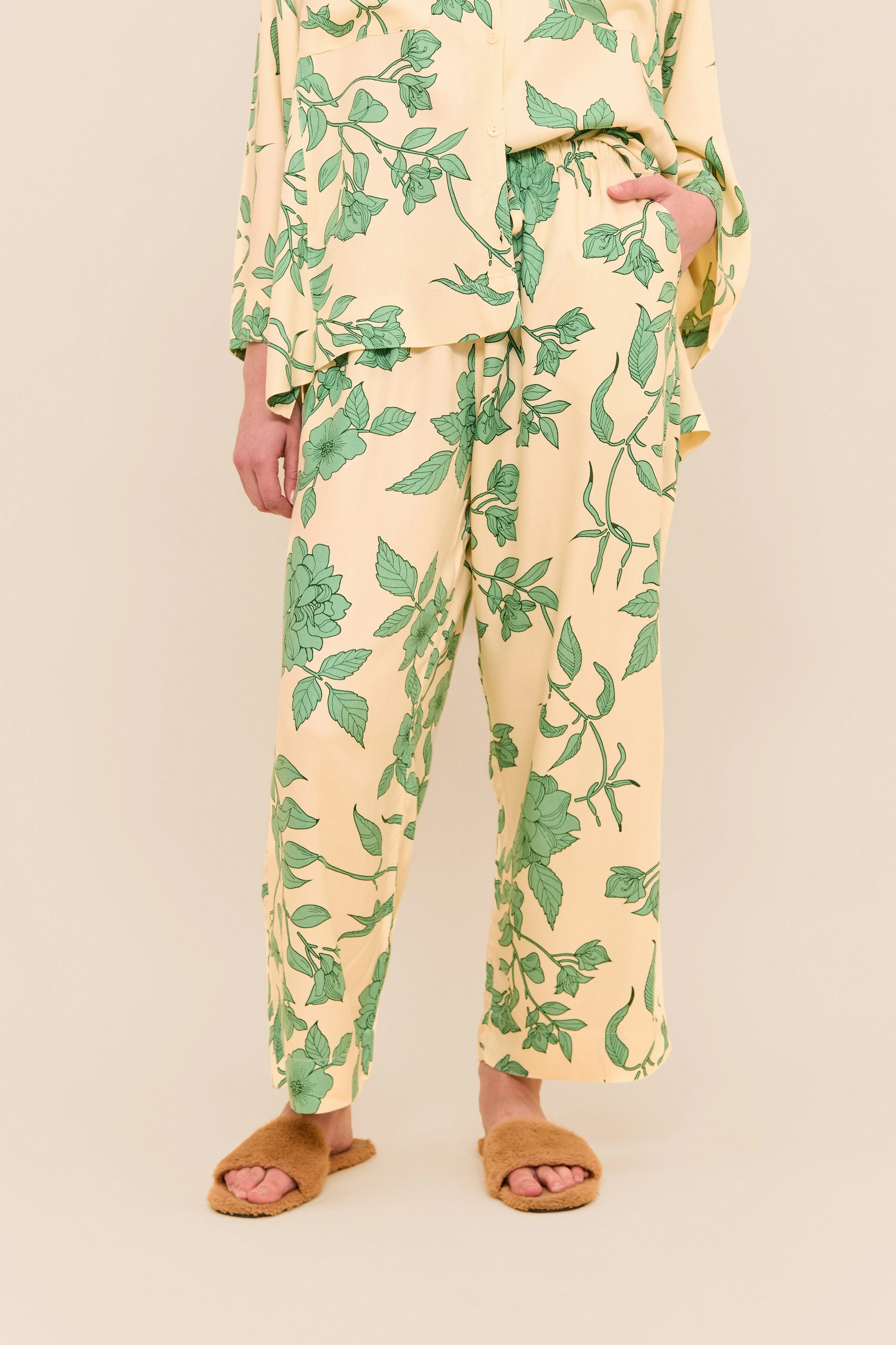 Peta Sleep Set - Long - Twill - Romantic Floral - Image 12