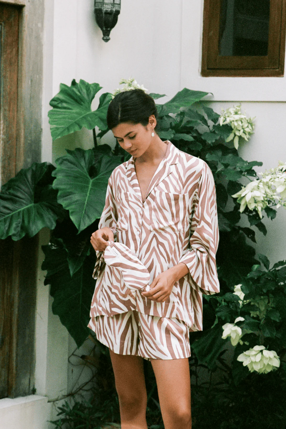Peta Sleep Set - ECOVERO™ - Zebra - Image 3
