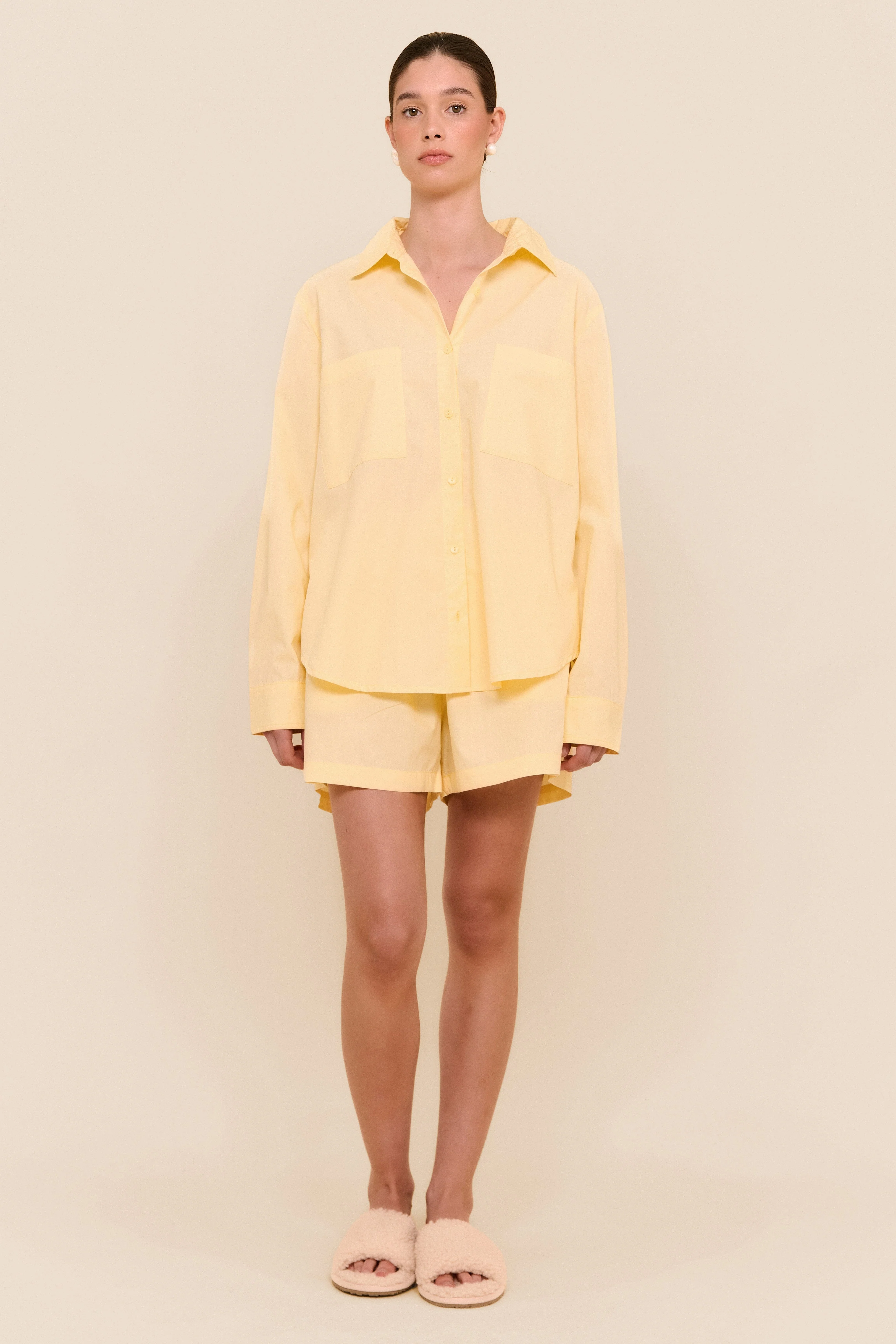 Stevie Lounge Set - Cotton - Buttercup - Image 4
