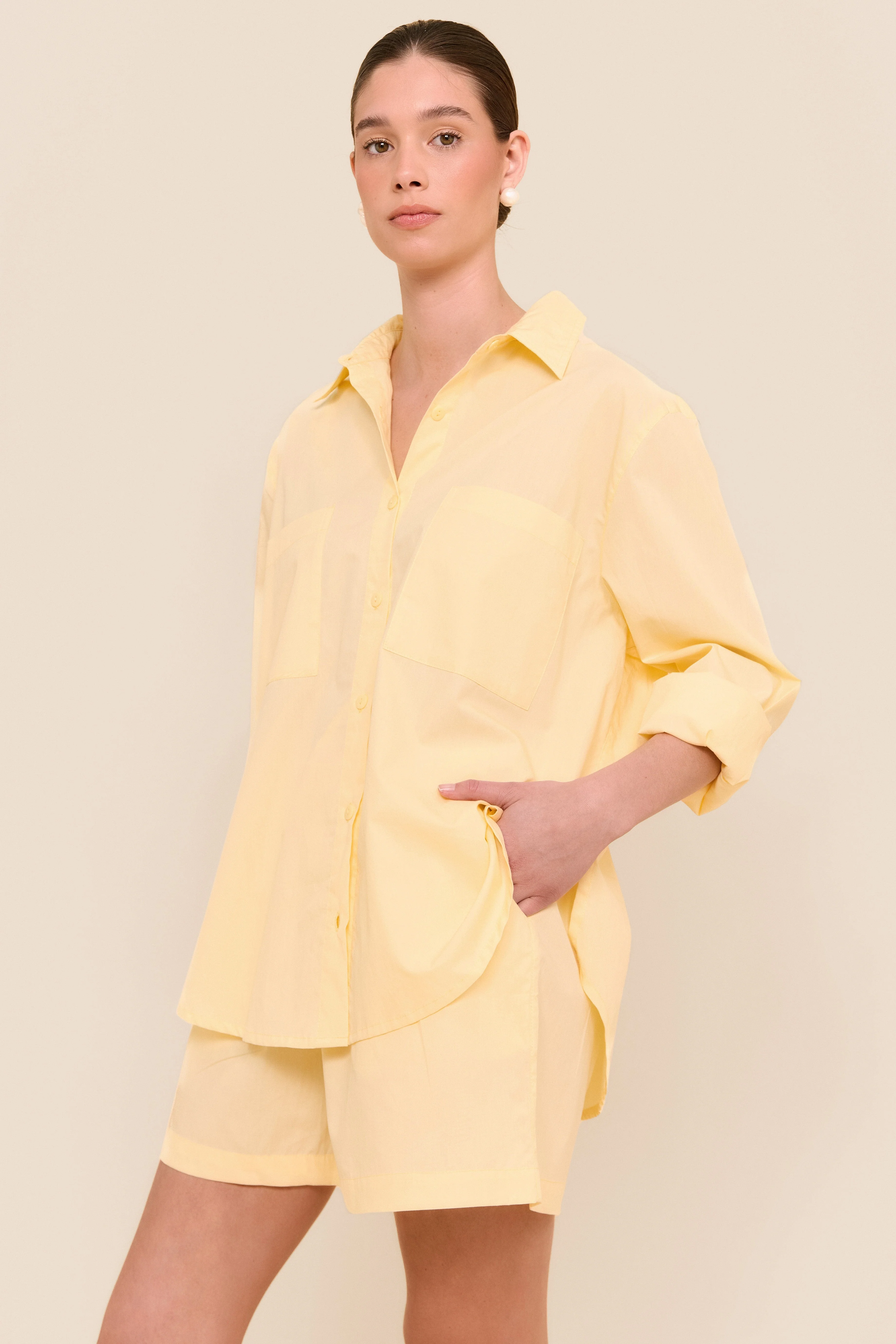 Stevie Lounge Set - Cotton - Buttercup - Image 6