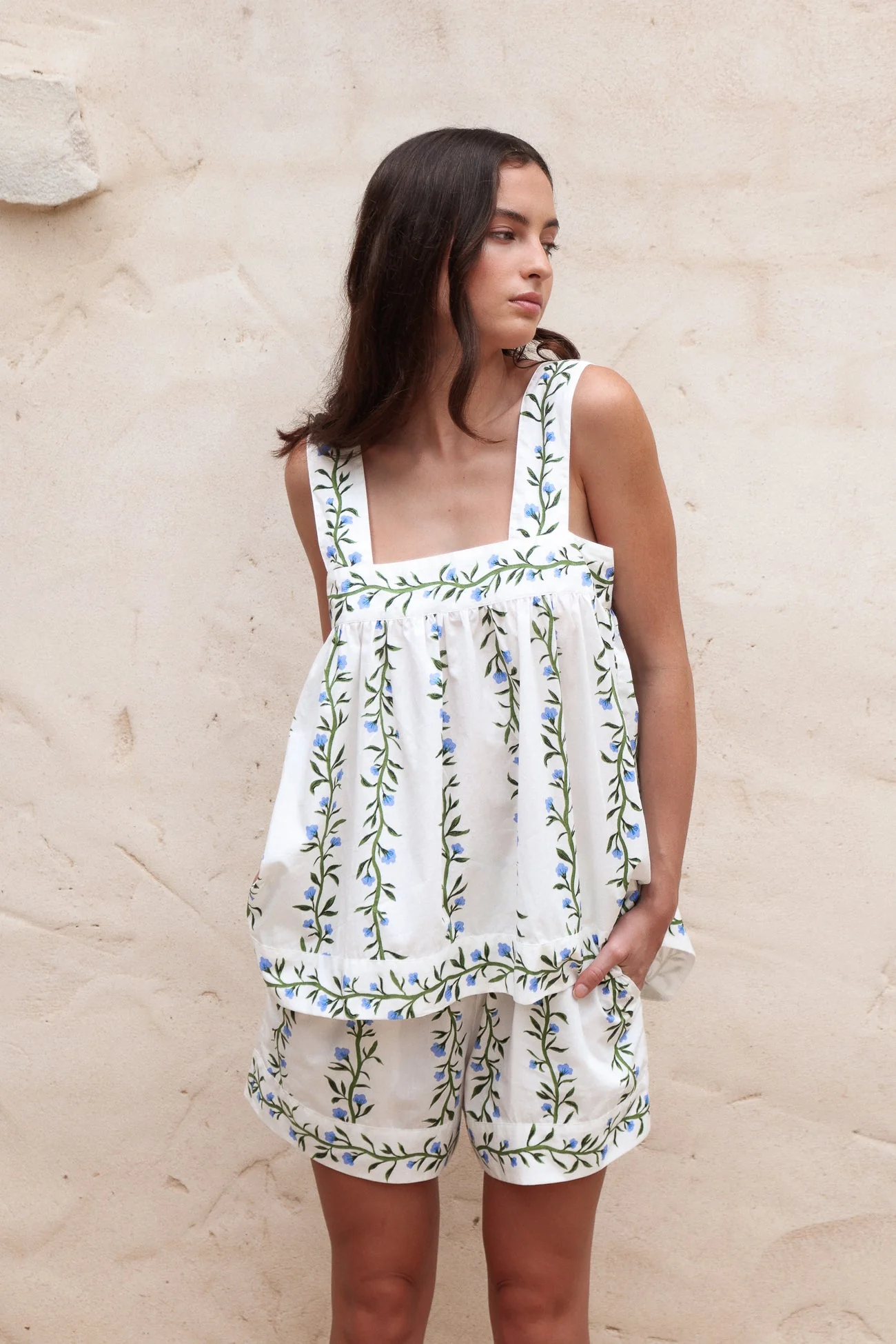 Suzette Sleep Set - Cotton - Vine - Image 9